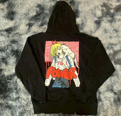 トップス glamb Chainsaw Man Power Hoodie Black L Glamb Chainsaw Man Collaboration POWER Hoodie Black Size:M Anime