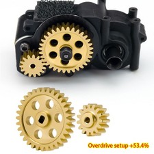 AXSPEED 32T+15T Overdrive Getriebe für RC Auto Losi 1/24 Micro-B 1/28 Micro-T
