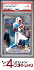 1997 SP AUTHENTIC #191 DERRICK MASON RC PSA 10