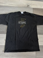 Vintage Beat Culture and the new America Single Stitch Black Tshirt Tee size L