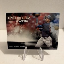 2019 Topps Stadium Club Francisco Lindor #PZ-11 Black Foil 15/99 Power Zone 
