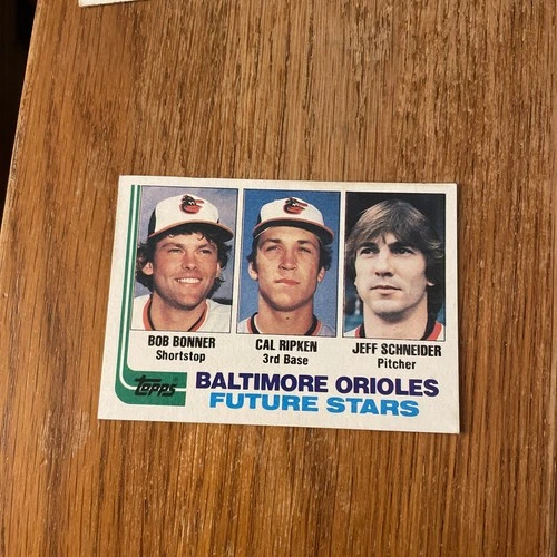 1982 Topps Future Stars Cal Ripken Jr #21 Rookie Card RC Orioles NM+ Centered