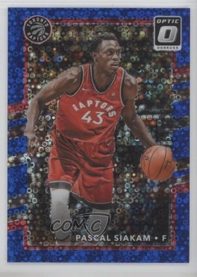 2017-18 Panini Donruss Optic Fast Break Blue Prizm 14/50 Pascal Siakam #139 5xx