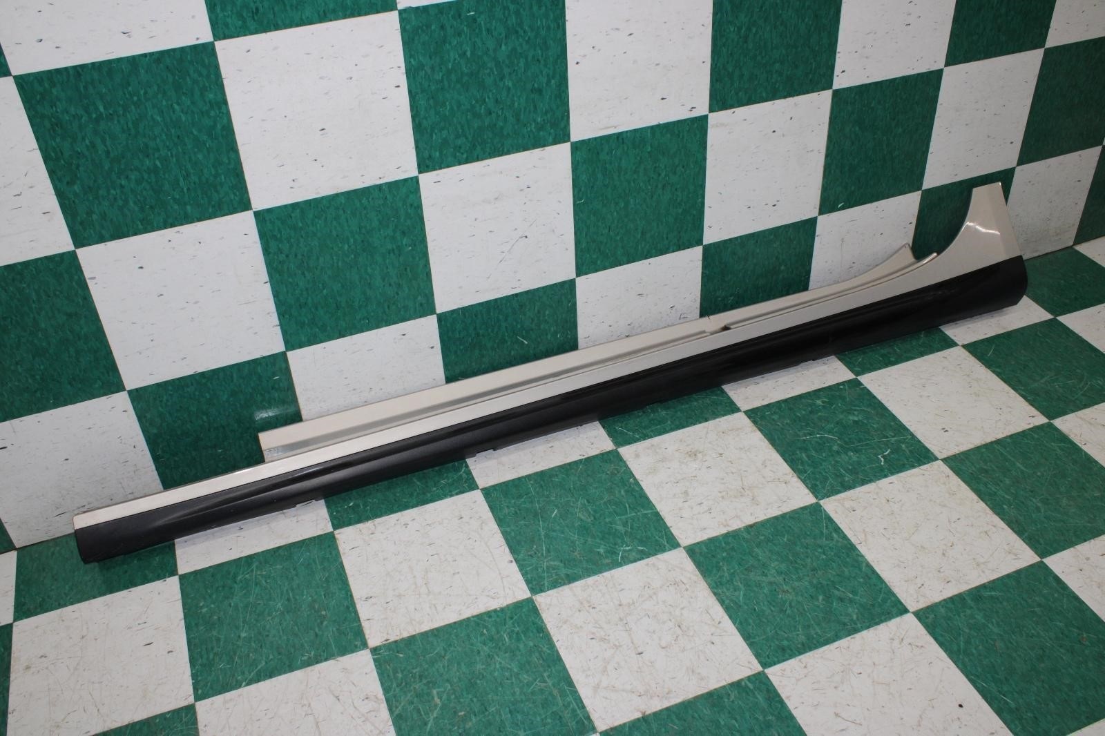 14-17 Ghibli Champagne Metallescent Driver Left LH Rocker Molding Side Skirt OEM