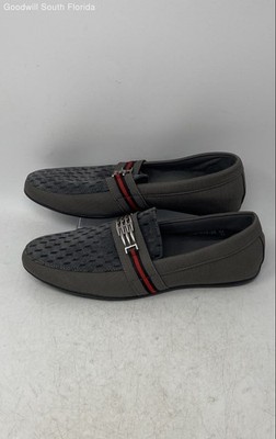 Franco Vanucci Mens Roberto 25 Brown Green Slip-On Driving Loafer Shoes Size 11