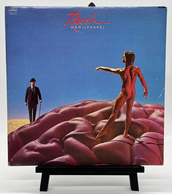 Rush Hemispheres LP 1978 Mercury SRM-1-3743 PRC US Press GD Vinyl *w/ outer chip