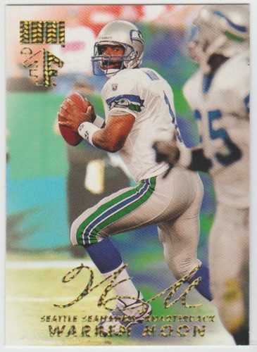 Warren Moon [Fleet Farm] #112 1998 Skybox Premium card