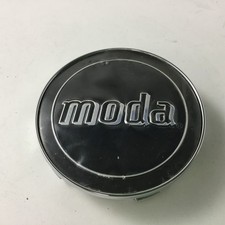 Moda Chrome With Black Center Cap Br4-1-cap Md1318-75 5754170f-1 2.75