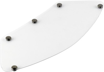 BILTWELL GB-CLR-LG-SD Gringo Blast Shield Lg Clear
