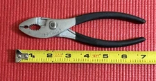 Vintage Craftsman 6 3/4" Long Slip Joint Pliers WF 45378 Made In USA
