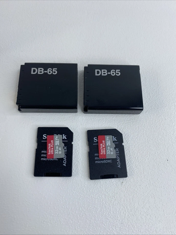 RICOH GR II 16.2MP DIGITAL Compact Camera w/2 Batteries & 2 32GB SD Tested - Image 2 of 4