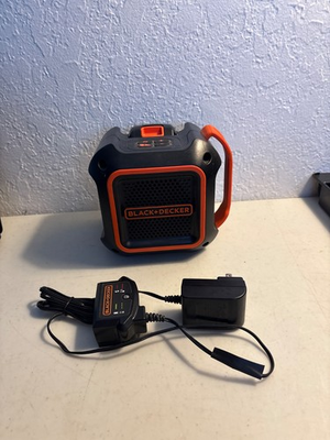 #ad #ad BLACK amp; DECKER BDBTS20 BLUETOOTH PORTABLE SPEAKER 2OV W BATTERY amp; CHARGER WORKS $59.99