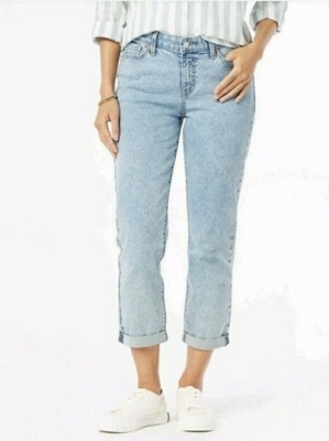 DENIZEN from Levi's Jeans Women's Sz 4 W27 Mid-Rise Cropped Boyfriend New
