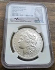 2021 CC Morgan Silver Dollar NGC MS70 FDI Mercanti Signed Carson City Privy Mark