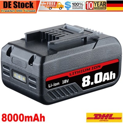 8,0Ah Ersatzakku Akku 18V Power X-Change PXC Li-Ion LED 3-LED 8,0Ah für Einhell