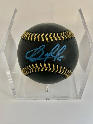 New ListingChristopher Morel 🌀 Marlins Auto Signed Black Baseball Beckett Holo