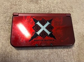 New Nintendo 3DS LL Monster Hunter X Generations Special Pack Red Console Japan 