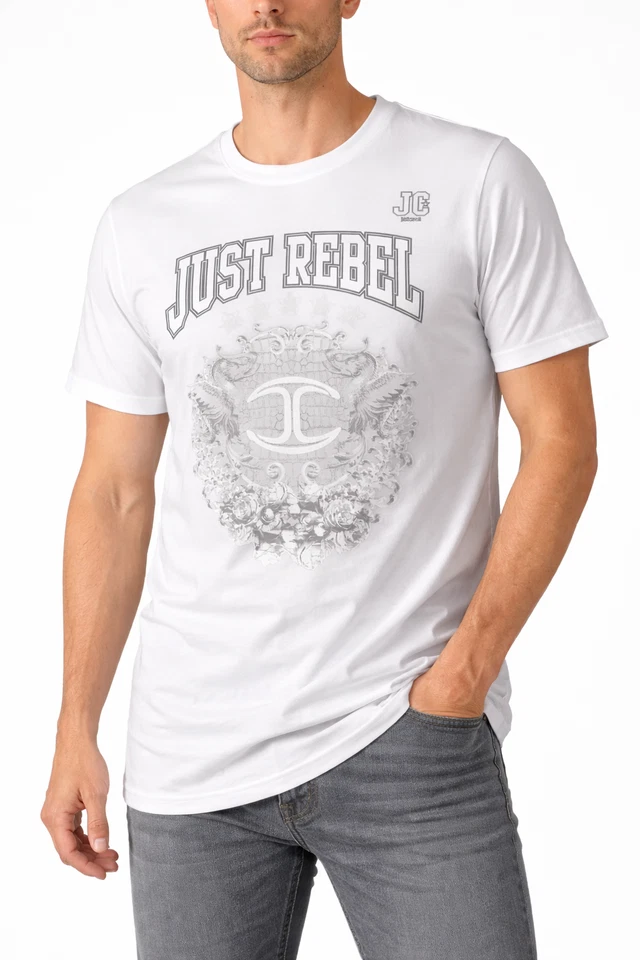 Just Cavalli Just Rebel T-Shirt, neu, Gr. XL, NP € 165 - Bild 1 von 4