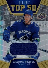 2019-20 Upper Deck Allure Top 50 Jerseys #T5039 Guillaume Brisebois C Jersey HKY