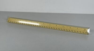 Teledyne Post Plastic Triangular 38CG-25A Architects Scale Ruler Japan Hemmi