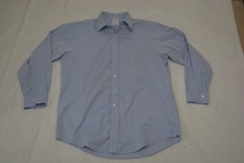 Brooks Brothers Madison Shirt Mens 16.5 34 Blue Dress Button Up Long Sleeve.