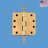 Door Hinge 4 Bright Solid Brass Temple Tip | Renovator's Supply on sale Door Hinge 4 Bright Solid Brass Temple Tip | Renovator's Supply on sale
