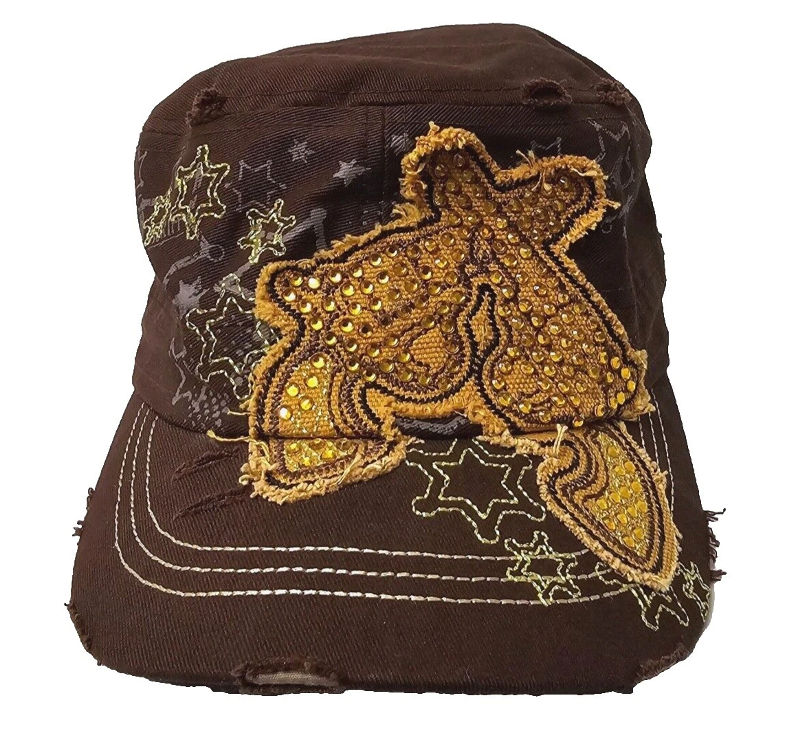 Sombreros Leader 100% Algodón Marrón para Mujeres