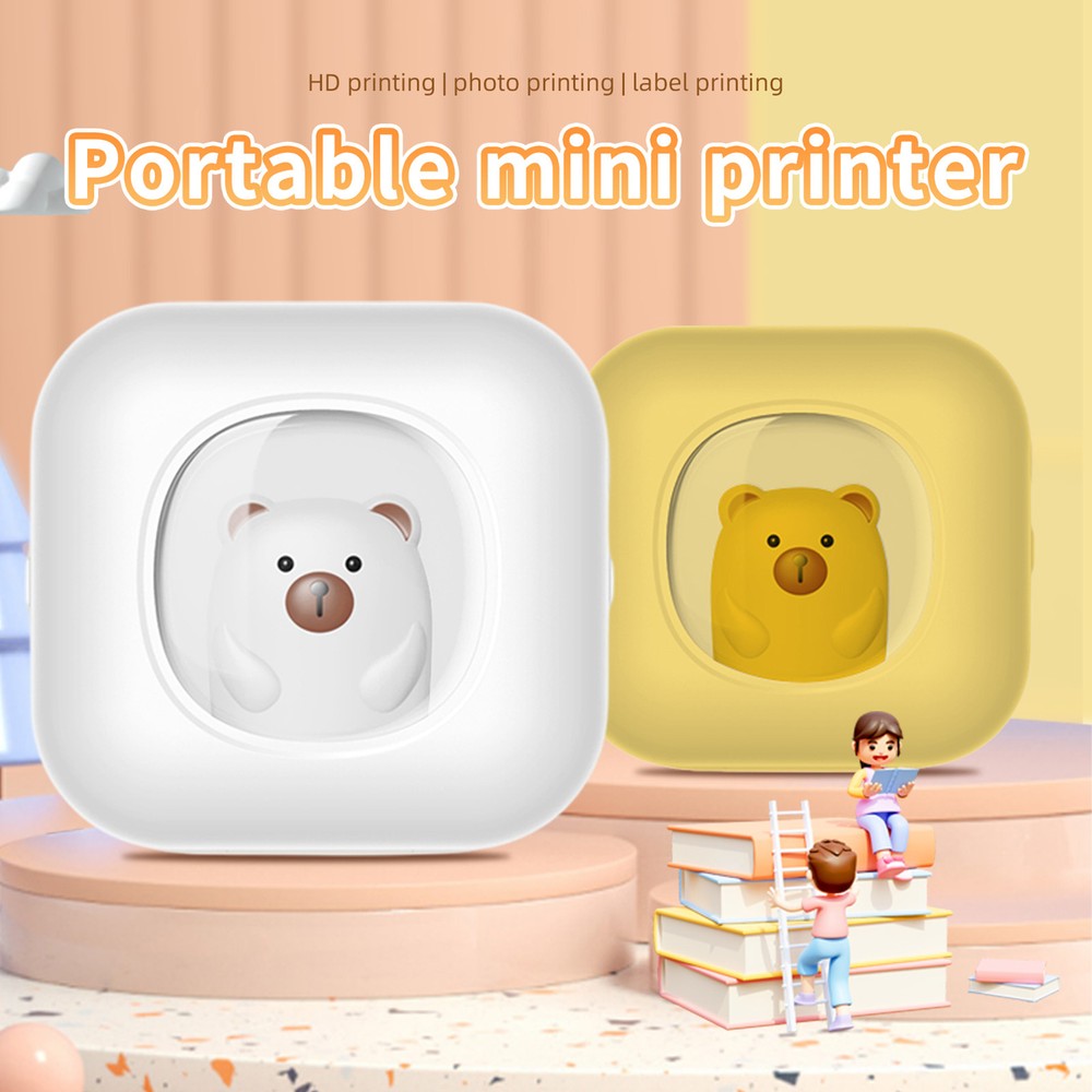 Pocket-Sized Thermal Instant Photo Printer and Label Maker N2K8  