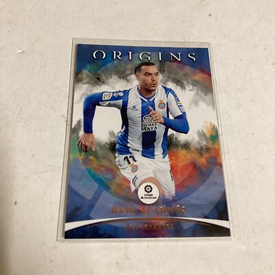Raul de Tomas 2021-22 PANINI Chronicles Origins BLUE Espanyol #92