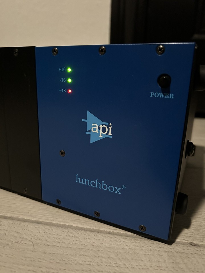 API 500 6B 6Slot 500 Series Lunchbox + Vintage King Rack Ears eBay