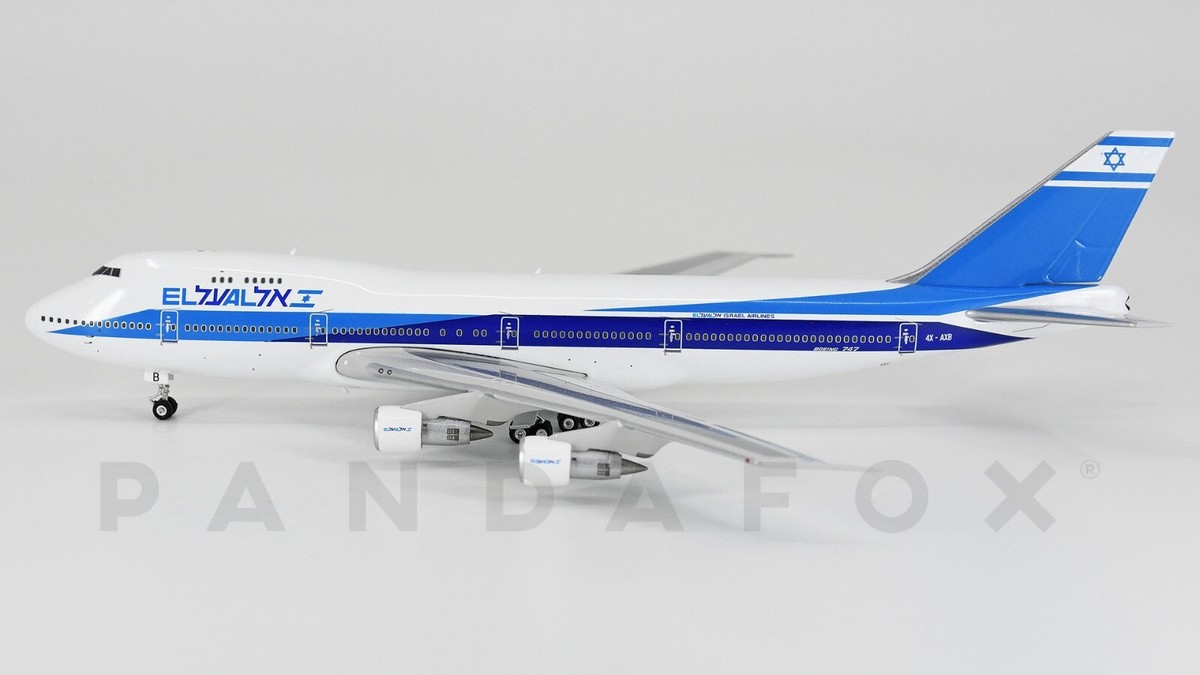 El Al Boeing 747-200 4X-AXB Phoenix 11805 PH4ELY2405 Scale 1