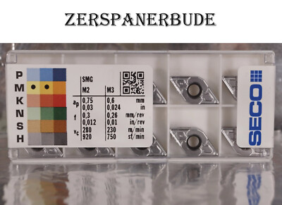 10 Wendeplatten DNMU110408-MF4 ,TM1501 SECO, Neu ovp m. Rechnung