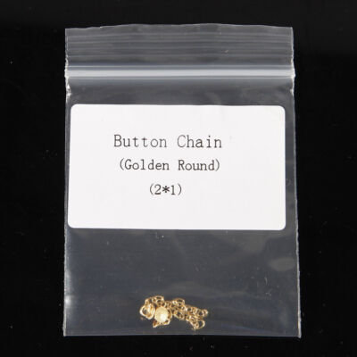 Boutons Linguaux Orthodontiques (4 Pièces) - Ronds/rectangulaires - Acier Inox - Pour Chaînes De Traction - Neuf