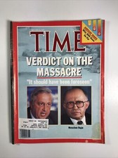 Time Magazine (February 21, 1983) (Ariel Sharon, Menachem Begin)