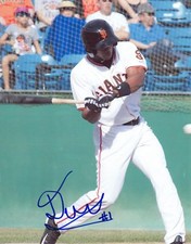 San Francisco Giants Daniel Carbonell Signed 8x10 Photo COA
