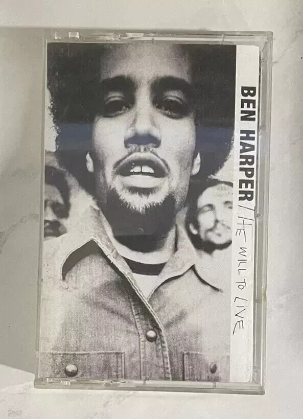 Ben Harper - The Will To Live - Cassette, Autographed