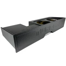 Ported 2X12" Subwoofer Sub Box Enclosure for 07-18 Toyota Tundra Ext/Double Cab