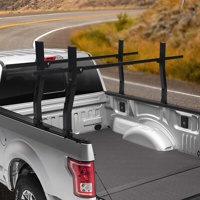 1000Lbs Universal Adjustable Carbon Steel Pick Up Truck Bed Ladder Rack Carrier