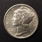 1939 ** D** MERCURY HEAD SILVER DIME ***NICE COIN!*** - FREE SHIPPING! M4051