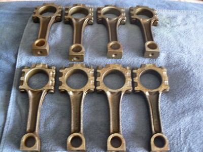 TRIUMPH STAG ENGINE CONROD SET BEEN AQUA BLASTED