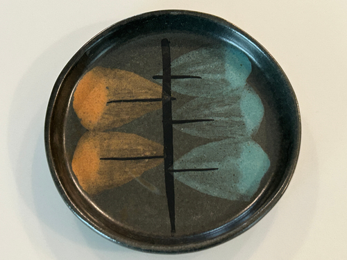 Vintage Bennington Pottery MCM David Gil Small Trinket Dish 5"