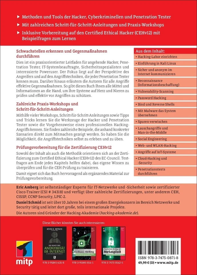 Buch: Hacking - Der Praxis-Guide, 3. A. 2024  +++ Neu & Direkt vom Verlag +++ - Bild 2 von 2