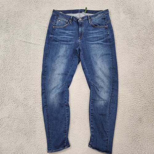 G Star Raw Jeans Damen 31x32 (passt 34x28) Blau Denim Arc 3D Low Boyfriend Freizeit