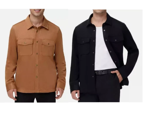 NEW!! Frye Men's Faux Suede Shirt Jacket Variety #447