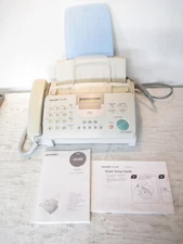SHARP UX-305 Plain Paper Fax Machine, Phone, Copier, Preowned