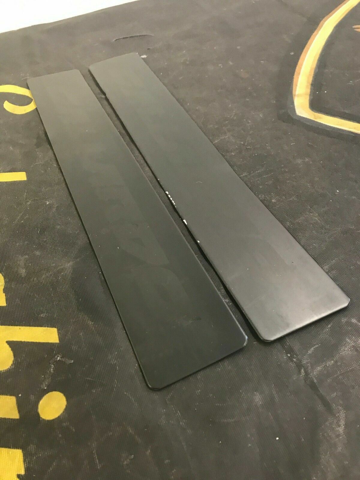 LAMBORGHINI GALLARDO DOOR SILL SCUFF PLATE SET OEM 400853373