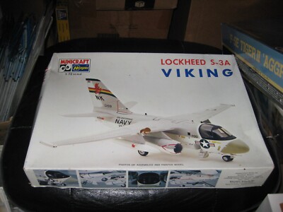 MIB Lockheed S-3A Viking US Navy Bomber in /172 scale by Hasegawa