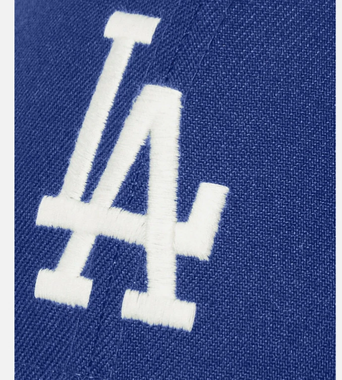 Los Angeles Dodgers Polo Ralph Lauren x New Era LA Blue 49FORTY Baseball Hat Cap - Image 3 of 4