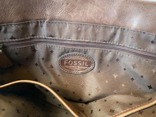 Vintage Fossil Revival Handbag leather shoulder bag in excellent used condition - Picture 6 of 10