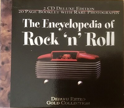 THE ENCYCLOPEDIA OF ROCK 'N' ROLL - 2 X CD Recording Arts Dejavu Retro Gold,2001